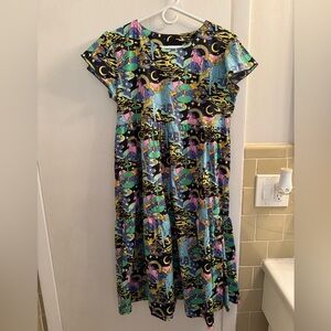 Nooworks - Frida dress - Unicorns - Small